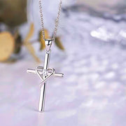 Huitan Delicate Trendy Cross Necklace